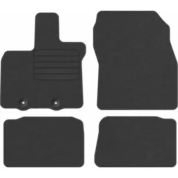 autokoberec Kobercové rohože Edecor velurové 4 ks