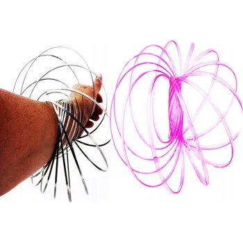 Náramek SPIRÁLOVÝ PRUŽINOVÝ NÁRAMEK NA RUKU 24CM E0610 EMAJ