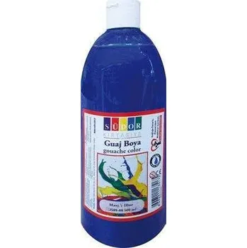 Výtvarná barva Temperová barva, modrá, 500ml, Südor,rychlé dodání