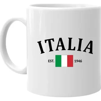 Žertovný předmět Italia - 1946 - Itálie - hrnek s potiskem- Tričkový.cz