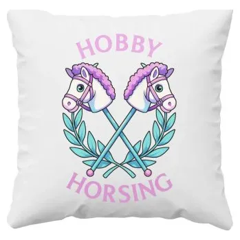 Žertovný předmět Hobby horsing - polštář s potiskem- Tričkový.cz