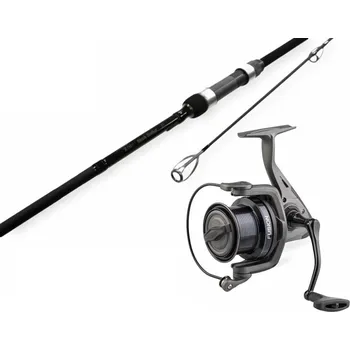 Rybářský prut Zfish Combo Prut Black Stalker 3 m 3 lb + Naviják Fusion X 6000