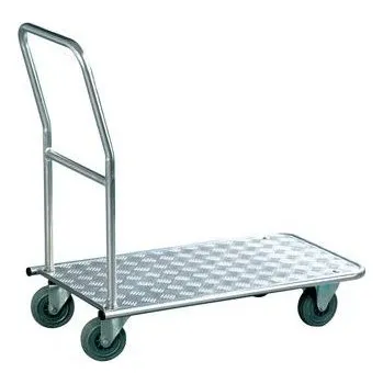 Plošinový vozík Plošinový vozík Alu s madlem, do 150 kg