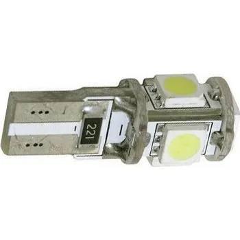 Autožárovka Žárovka LED T10 12V,bílá, 5xSMD5050