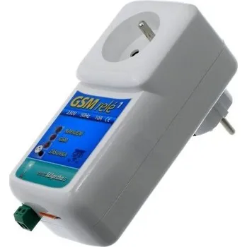 Elektrická zásuvka Zásuvka ovl.mobilem GSM-RELE-1 07-08-801-43050