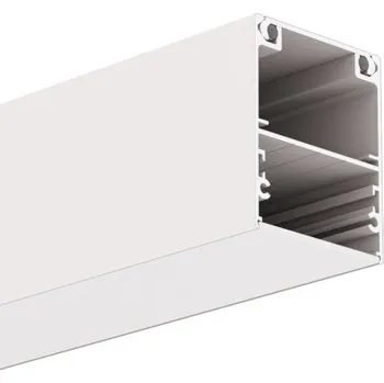 LED páska Ledshopik LED profil komorový KLUS INTER-PLUS bílý - LED profil INTER-PLUS bílý - 1m