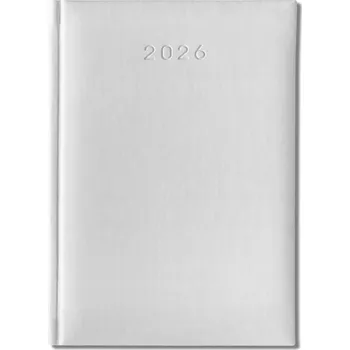 Diář Knižní kalendář 2026 A4 Scriba bílý