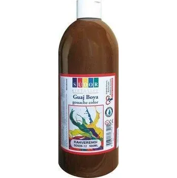 Vodová barva Temperová barva, hnědá, 500ml, Südor,rychlé dodání