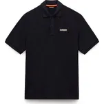 Pánské polotričko Napapijri E-SMALL BOX XL Černá, Bílá