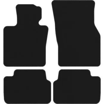 autokoberec Velurové autokoberce Edecor Mini Cooper III F55 LUX, 4 ks
