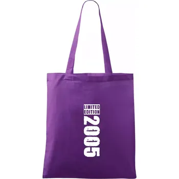 Limited edition 2005 pruh - Taška bavlněná - 42 x 38 cm ( Fialová )