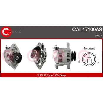 Alternátor generátor CASCO CAL47100AS