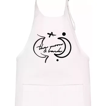 Kuchyňská zástěra The moon and back - Dětská zástěra na vaření - Univerzální velikost ( Bílá )