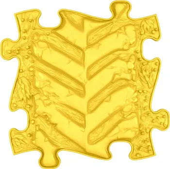 Koloběžka MUFFIK Traktorová stopa - tvrdá žlutá