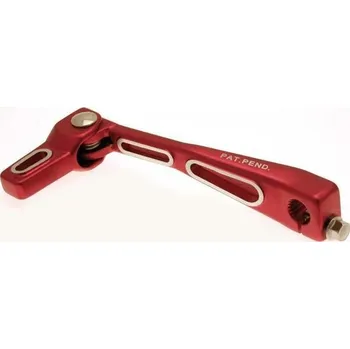 Nářadí na motocykly V PARTS Lighty Řadicí páka eloxovaný hliník červená Minarelli AM6 EJ3A10A13B