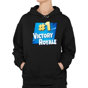 Žertovný předmět Number 1 Victory Royale - dámská mikina s potiskem pro fanoušky hry Fortnite- Tričkový.cz