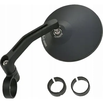 Motodíl UNIVERZÁLNÍ ZPĚTNÉ ZRCÁTKO NA MOTORKU DAYTONA PRO ŘIDÍTKA 22.2/25.4 MM ČERNÉ