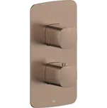 KFA Armatura Malaga Rose Gold sprchová baterie pod omítku s termostatem || 5759-001-34