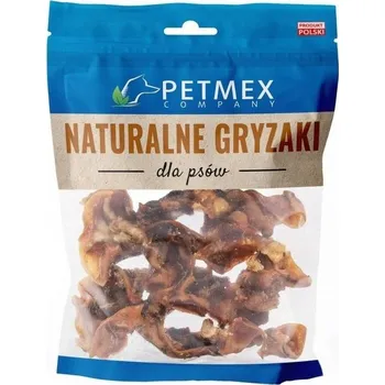 Pamlsek pro psa Přírodní Sušená Kousací Tyčinka Pamlsek Petmex vepřové proužky 100g