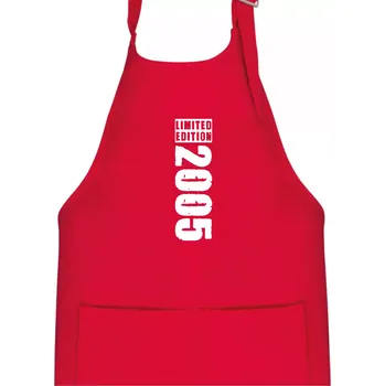 Kuchyňská zástěra Limited edition 2005 pruh - Dětská zástěra na vaření - Univerzální velikost ( Červená )
