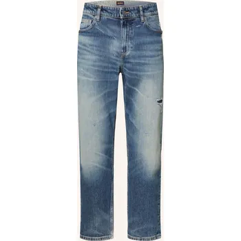 Boss Pánské Džíny V Roztrhaném Stylu Troy Regular Tapered...