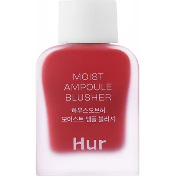 Tvářenka House of Hur - Moist Ampoule Blusher - Hydratační tekutá tvářenka - 02 Deep Plum - Mini - 10 ml