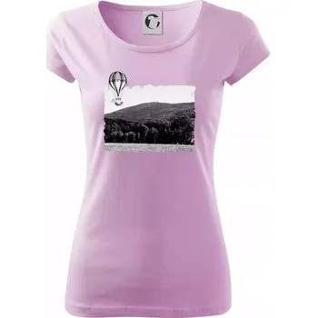 Dámské tričko Retro Čerchov - Dámské triko Pure - XS ( Orchid )