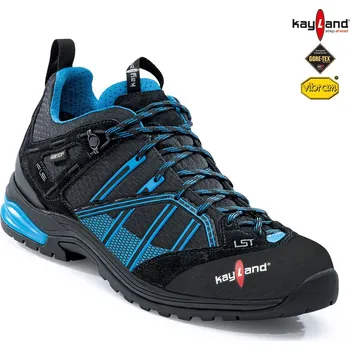 Pánská sportovní obuv Treková obuv Kayland Track KAP006M02 GTX black blue cyan Velikost 7 UK