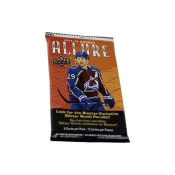 Sběratelská karetní hra Kartičky Upper Deck Allure Hockey Blaster Box 24-25, Balení 5 ks