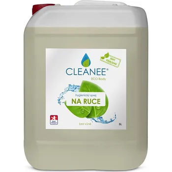 Dezinfekce CLEANEE EKO hygienický sprej na ruce - přírodní 5 L
