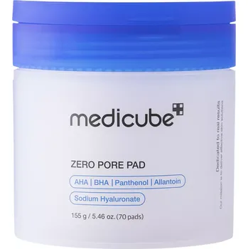Pleťový krém Medicube - Zero Pore Pad 2.0 - Exfoliační polštářky na obličej - 70ks/100ml