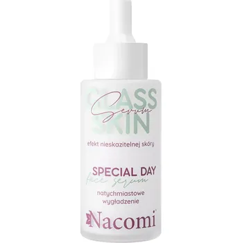 Pleťové sérum Nacomi - Glass Skin - Special Day Face Serum - Hydratační a rozjasňující sérum - 40 ml