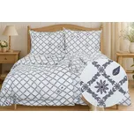 Bavlněné povlečení PLUS KEBA fialové