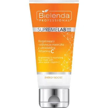 Pleťová maska Bielenda Professional - Supremelab - Energy Boost - Brightening&Nourishing Face Mask with Ultra-Stable Vitamin C - Rozjasňující a vyživující maska s vysoce stabilním vitamínem C - 70 ml