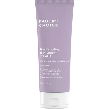 Kosmetika pro formování těla Paula's Choice - Skin Revealing Body Lotion 10% AHA - Zpevňující exfoliační tělový balzám s 10 % kyseliny glykolové - 210 ml