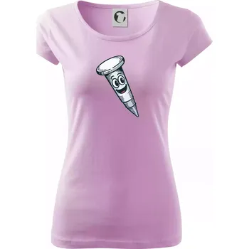 Dámské tričko Parové triko - Kladivo a hřebík - Dámské triko Pure - 2XL ( Orchid )