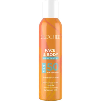 Přípravek na opalování Clochee - Face & Body - Opalovací sprej SPF 50 - 150 ml