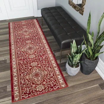 Koberec Chemex Běhoun na míru COLORADO LUXURY - orient 3 - červený Rozměr koberce: 80 cm