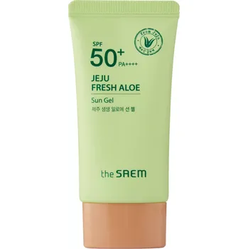 Přípravek na opalování The SAEM - Jeju Fresh Aloe Sun Gel - SPF50+ PA++++ - SPF krém s aloe vera - 50 g