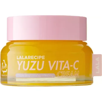 Pleťový krém LalaRecipe - Yuzu Vita C Cream - Rozjasňující pleťový krém s vitamínem C - 50 ml
