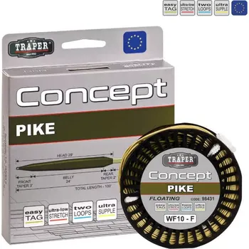 Muškařská šňůra Traper Concept Pike WF-8-F