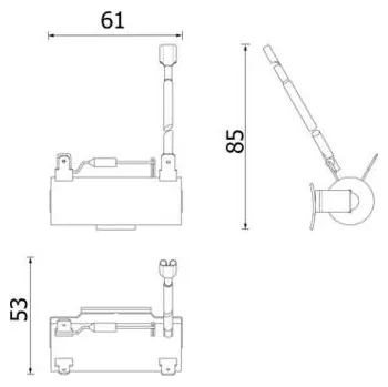 Řídící jednotka Odpor, vnitřní tlakový ventilátor MAHLE ABR 171 000P