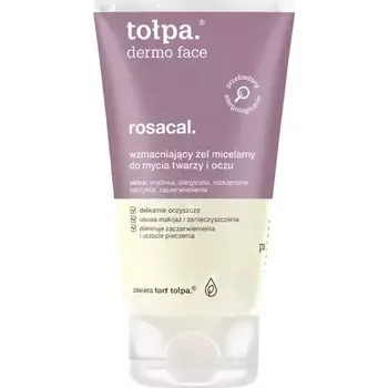 Pleťový krém Tołpa - Dermo Face Rosacal - Posilující micelární gel na obličej a oči - 150 ml