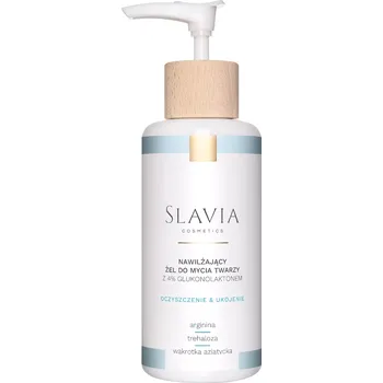 Pleťový krém Slavia Cosmetics - Hydratační mycí gel na obličej se 4% glukonolaktonem - 150 ml