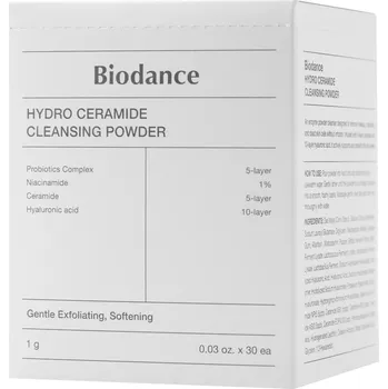 Pudr Biodance - Hydro Ceramide Cleansing Powder - Hydratační enzymatický pudr - 30ksx1g