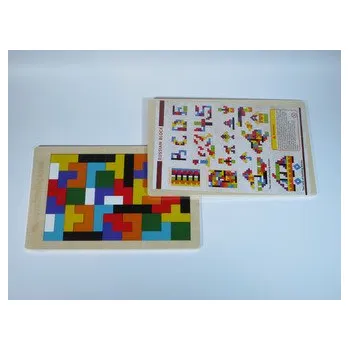 Puzzle Tetris dřevěné puzzle jednotlivá deska