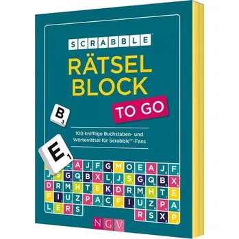 Scrabble(TM)-Rätselblock "to go"
