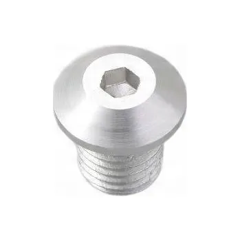 Zrcátko pro motocykl ZÁSLEPKA ZRCÁTKA PRAVÁ DAYTONA STŘÍBRNÁ M10 X P1.25