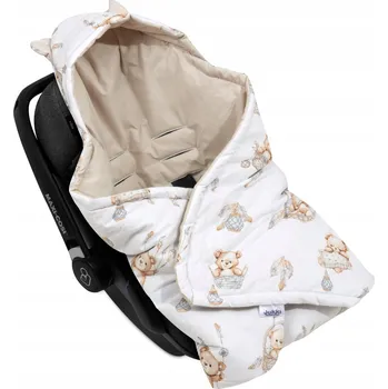 Zavinovačka Deka do AUTOSEDAČKY Zavinovačka s Kapucí Bavlněná