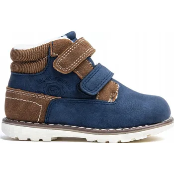 Dámská zimní obuv Zateplené kotníkové boty pro chlapce s kožíškem na suchý zip, lehké a POHODLNÉ Wojtyłko